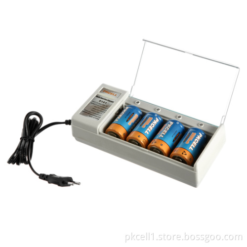 AA, AAA, C, D, 9V, NiCd, NiMH Standard Battery Charger